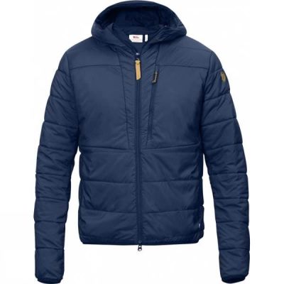 Sudadera Con Capucha Fjallraven Keb Padded Hombre - Azules - Chile GQS847162